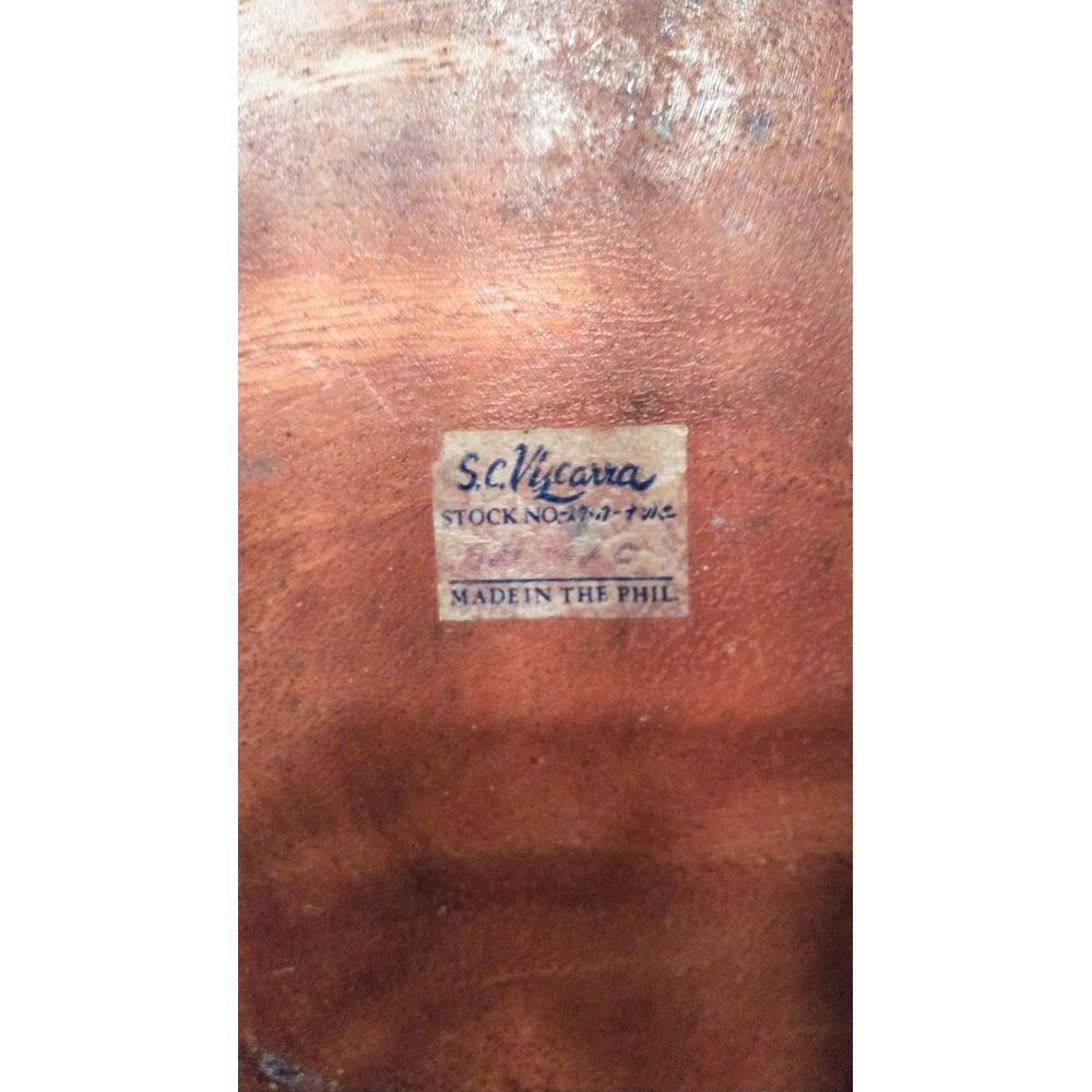 S.C. Vizcarra hand carved salad serving